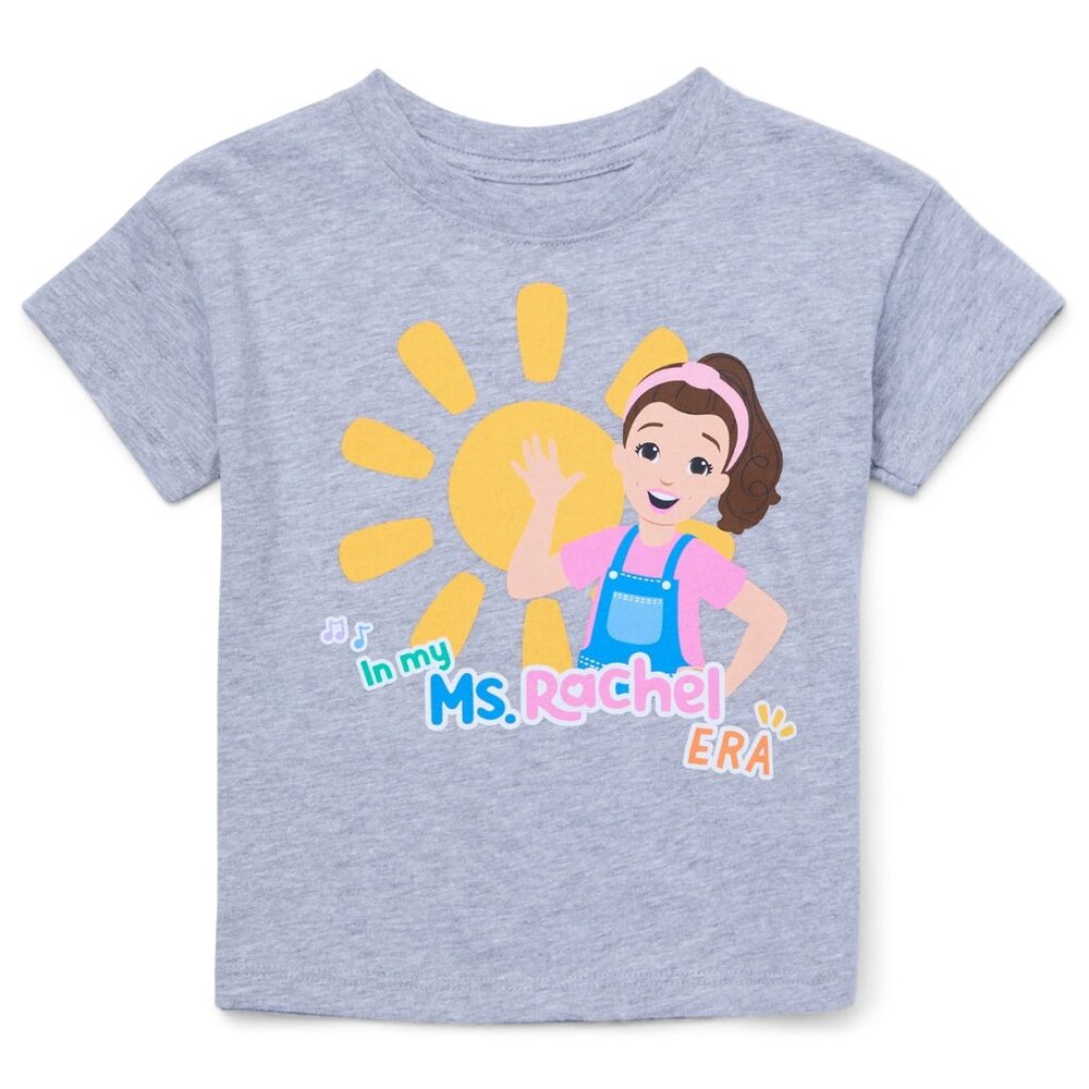 Ms. Rachel Short Sleeve Crewneck T-Shirt TODDLER GIRLS SIZE 5T NEW